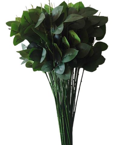 Sztuczne kwiaty, dodatek do róży, cienka noga