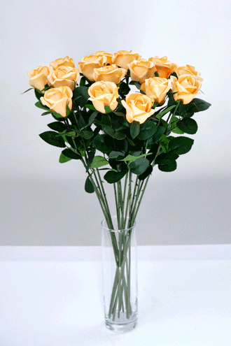 Kwiaty do dekoracji na łodydze Róża B1