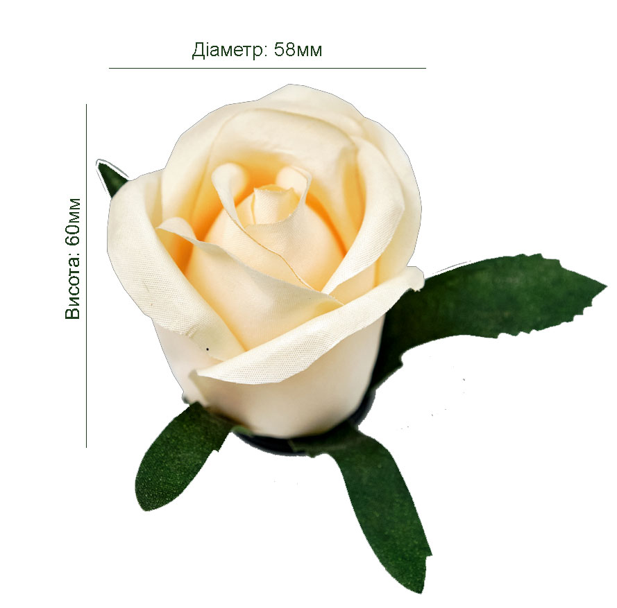 Główka kwiatu róży